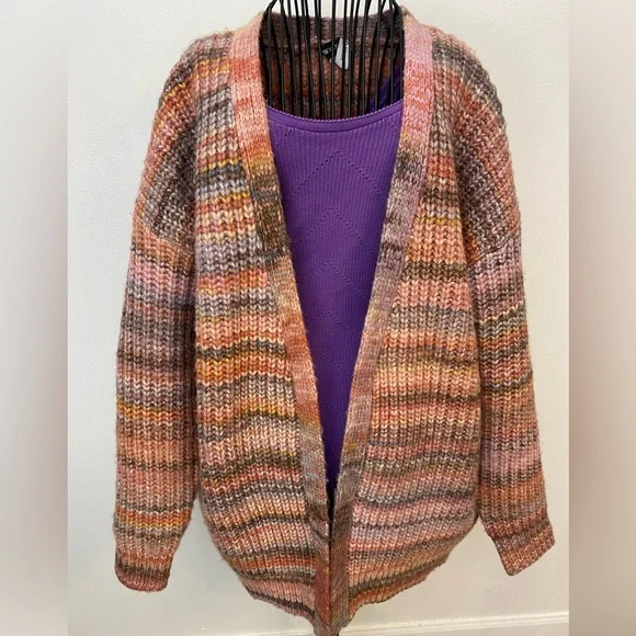 Grace + Karma oversized cardigan size m/l knitting pattern - Picture 1 of 4